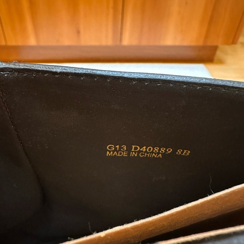NWOT Cole Haan Knee-High Boots w/ Classic Ankle Strap Detail - Picture 8 of 12